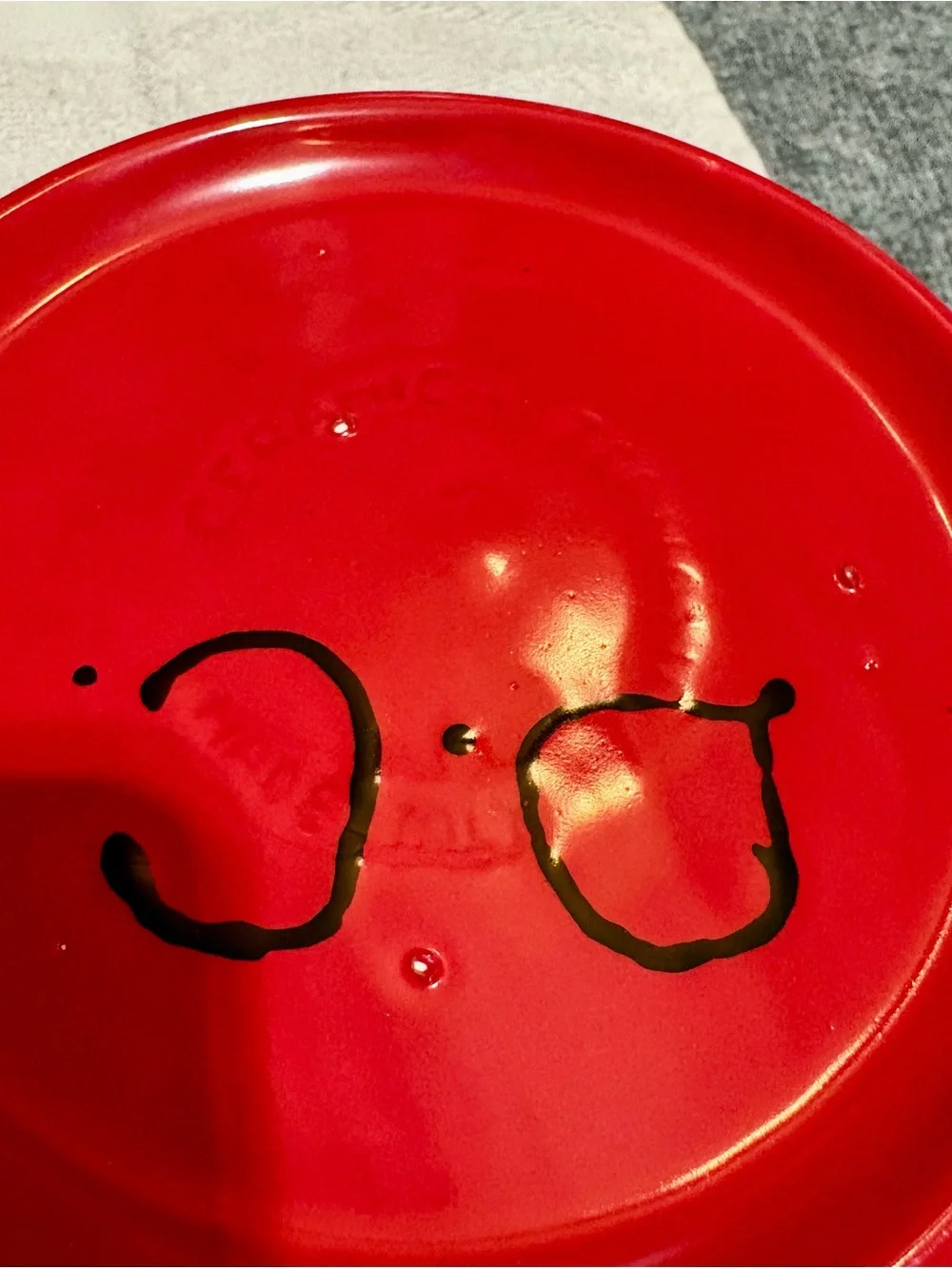 Vintage Italian Ceramica Ternana 12” Splatterware Bowl